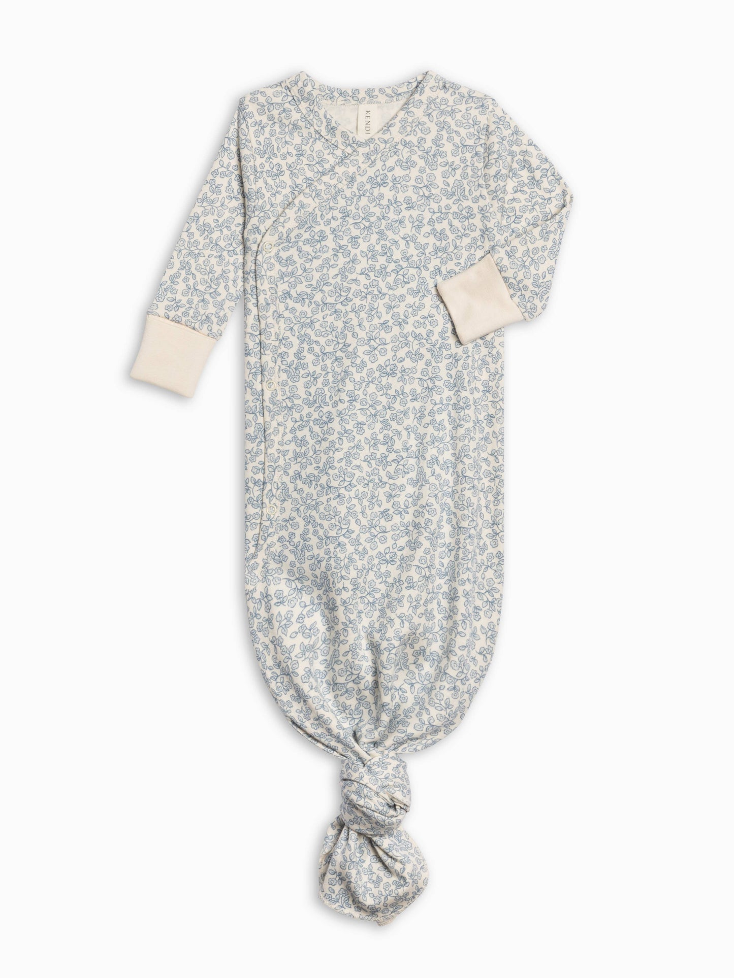 Floral Sea Kimono Gown
