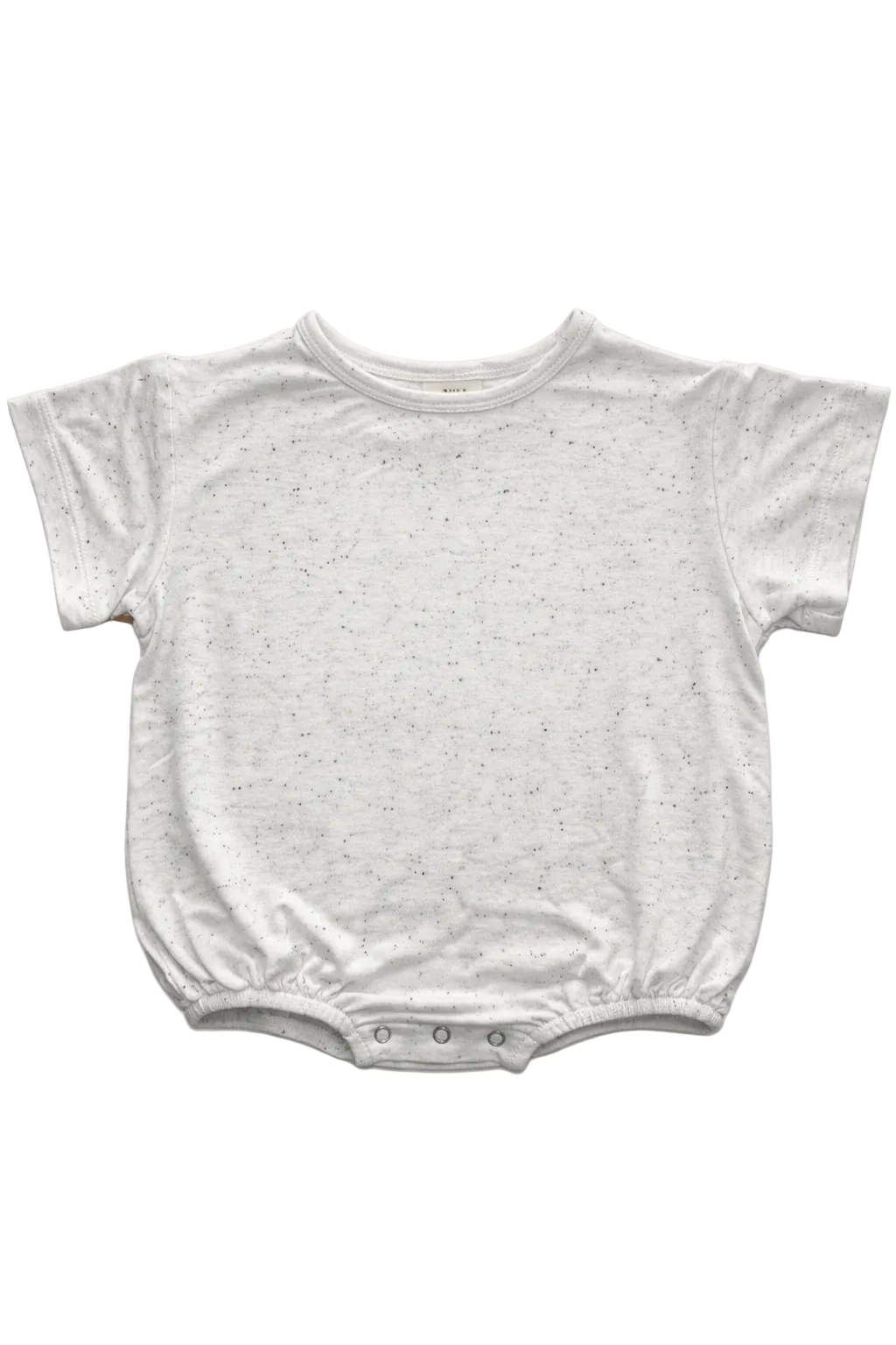 Dove Speckle Bubble Romper