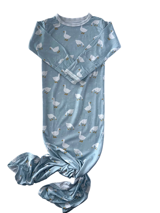 Silly Little Goose Knotted Gown