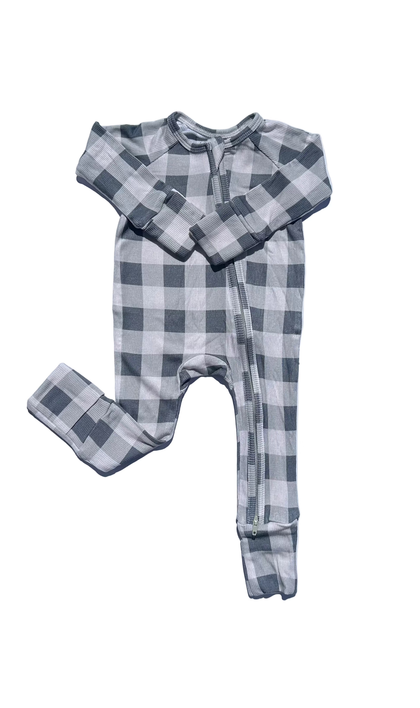 Slate Gingham PJ