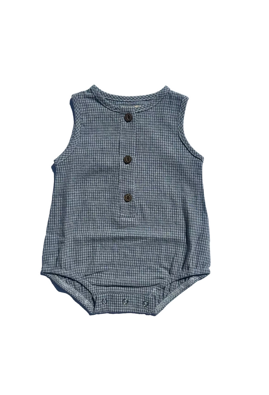 Gingham Romper
