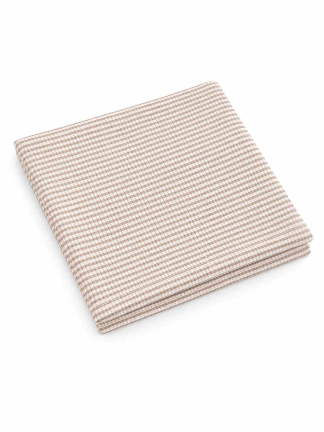 Tan Striped Swaddle