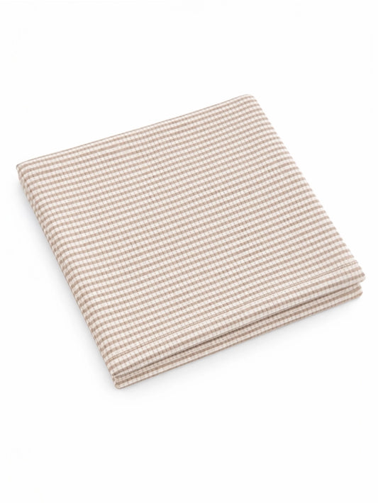 Tan Striped Swaddle