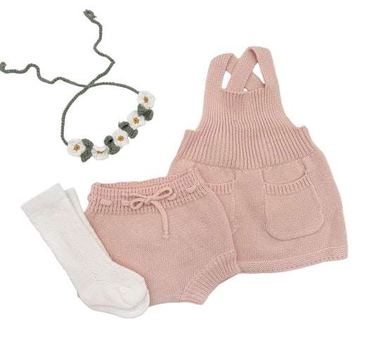 Knitted Dress 4pc Set